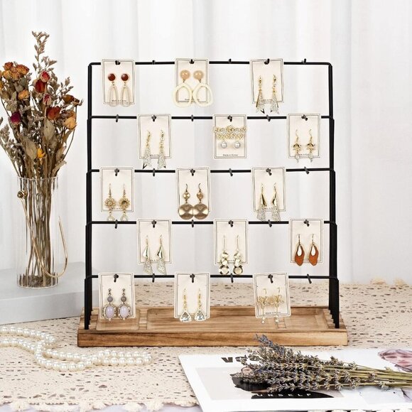 Earring Display Stands for Selling , Earring Rack Display Holder Stand, Jewelry - Picture 5 of 6